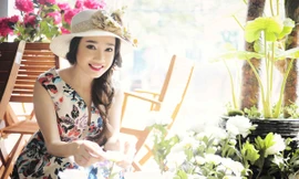 Nhan sắc rực rỡ của Nhã Phương