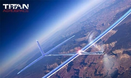  Máy bay không người lái của Titan. Ảnh: Reuters