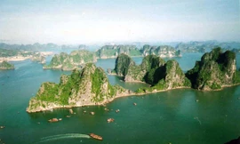 Một góc Vịnh Hạ Long. Ảnh: IE