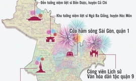 6 điểm bắn pháo hoa mừng Tết Giáp Ngọ ở TP HCM