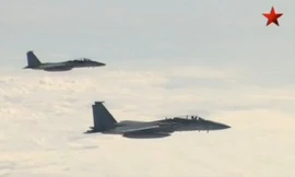 Máy bay chiến đấu Nga xuất hiện trên biên giới Latvia