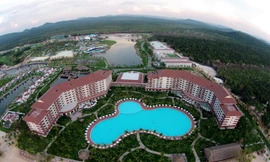 Nơi diễn ra chung kết Hoa hậu Việt Nam nhìn từ trên cao