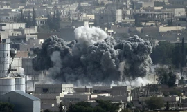 Chiến binh IS đánh bom tự sát tại Kobani