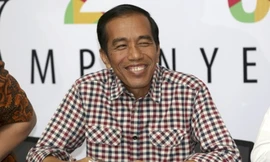 Tổng thống vừa mới đắc cử Joko "Jokowi" Widodo (Ảnh AP)