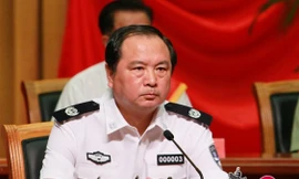 Cựu Thứ trưởng Bộ Công an Trung Quốc Lý Đông Sinh. Ảnh: China.org.cn