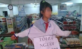 Vụ gắn biển 'Tôi là người ăn trộm': Không thể chấp nhận được