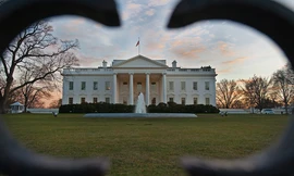 Nhà Trắng. Ảnh: AFP