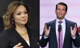 Luật sư Nga Natalia Veselnitskaya (trái) từng gặp Donald Trump Jr. trong quá trình tranh cử Tổng thống Mỹ 2016.