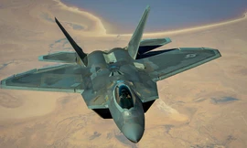 Máy bay chiến đấu của Không lực Mỹ. 