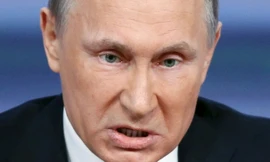 Tổng thống Nga Vladimir Putin. 