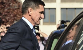 Ông Flynn vừa nhận tội khai man trong phiên xét xử hôm thứ Sáu tại tòa án liên bang ở Washington. Ảnh: AP