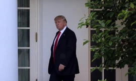 Trump sẽ lợi dụng cuộc thử nghiệm tên lửa thất bại mới nhất của Triều Tiên để thúc đẩy Trung Quốc có những hành động cụ thể hơn? Ảnh: Reuters