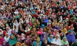 Phụ nữ Hồi giáo Ấn Độ đang phải chịu nhiều bất công vì bất bình đẳng giới. Ảnh: AFP