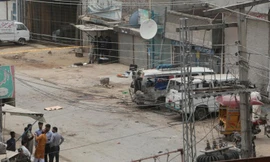 Hiện trường vụ đánh bom