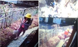 Hình ảnh cuối cùng về bé L. trước khi bị sát hại và vứt xác.