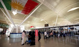 Bên trong Sân bay Quốc tế Erbil, Iraq. Ảnh: Reuters