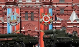 Hệ thống phòng không S-400 của Nga. Ảnh: Reuters