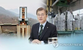 Tổng thống Hàn Quốc Moon Jae-in.