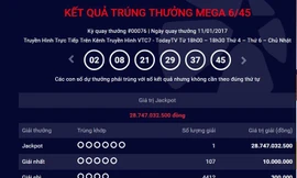 Người thứ 11 trúng đặc biệt hơn 28 tỷ đồng