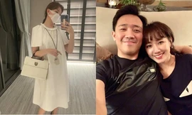 Thêm một bằng chứng khiến khán giả đoán rằng Hari Won đang có tin vui