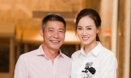 Nghệ sĩ Công Lý hài hước, bạn gái kém 15 tuổi cực xinh đẹp trong bộ ảnh cưới