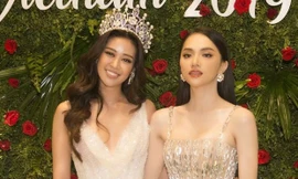 Hoa hậu Khánh Vân bị cư dân mạng công kích vì lên tiếng bảo vệ Hương Giang