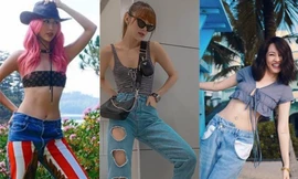 Những chiếc quần jean sao Việt thì thích, còn người thường chỉ nhìn chứ không dám mặc
