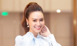 Lúc nào cũng vui vẻ rạng rỡ, đâu có ngờ Lan Ngọc đang phải che giấu nỗi buồn cực lớn