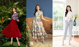 Mặc đẹp thôi chưa đủ, mặc hợp dáng hợp bối cảnh mới là bí quyết tỏa sáng của Tú Anh