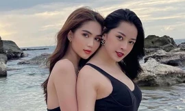 Chính Ngọc Trinh cũng phải đỏ mặt khi bị Chi Pu nhắc đến thói quen kém duyên này