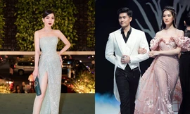 Hậu ly hôn, Lệ Quyên cổ vũ nhiệt tình cho “người tình điện ảnh” trong show thời trang