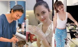 Nhờ cách ly xã hội tránh Covid-19 mà bao nhiêu sao Việt hóa đầu bếp lừng danh