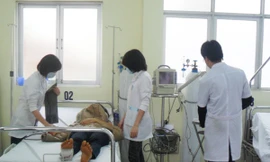 Sinh viên thực tập tại bệnh viện. Ảnh: Lê Ngọc