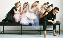 Rời ghế nóng, Quang Đại chia sẻ bộ ảnh cực dễ thương cùng các thí sinh "Model Kid Vietnam"