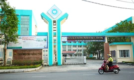 Trường Cao đẳng Y tế Quảng Nam. Ảnh: Nguyễn Nam