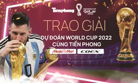 Trao thưởng chung cuộc Cùng Tiền Phong dự đoán World Cup 2022 ngày 21/12