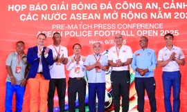 Họp báo công bố thông tin giải công an, cảnh sát ASEAN mở rộng 2025 (ảnh Minh Dân)