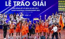Giải bóng rổ Vô địch Hà Nội 2022 tìm ra những nhà vô địch xứng đáng
