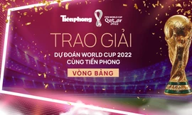 Chúc mừng bạn đọc giành 60 phần thưởng vòng đấu bảng Cùng Tiền Phong dự đoán World Cup 2022