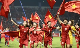 Đánh bại Thái Lan, đội tuyển nữ Việt Nam lần thứ 7 lên ngôi vô địch SEA Games
