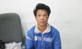 Đối tượng Nguyễn Văn Năng tại Cơ quan công an