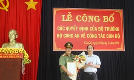 Bổ nhiệm hai Phó Giám đốc Công an Gia Lai