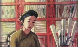 Nữ thi sĩ nổi danh nào dám tự ý thăng đường xử án thay chồng?