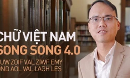 Cha đẻ ‘Chữ Việt Nam song song 4.0’: 100 người gửi thư xin học chữ