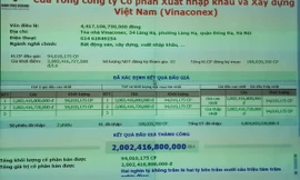 Một nhà đầu tư chi hơn 2.000 tỷ thâu tóm cổ phần Vinaconex từ Viettel