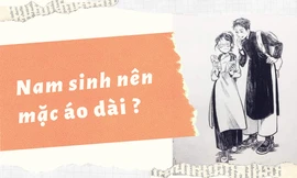 Chuyện nam sinh mặc áo dài: Những bất cập đối với nam sinh cũng là nỗi khổ của con gái