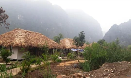 Công trình vi phạm vùng lõi danh thắng Tràng An tại thôn Khả Lương