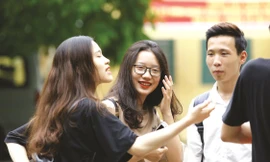 Thí sinh dự thi THPT Quốc gia 2019. Ảnh: Như Ý