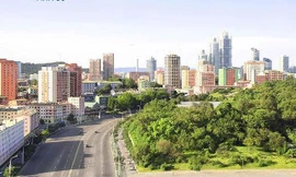 Đại lộ Ryomyong ở Bình Nhưỡng 