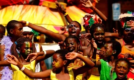 Chào năm mới ở Nam Phi